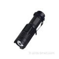 Mini Pocket Zoom de poche 3W personnalisée Lampe de poche tactique